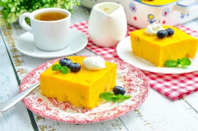 Тыквенная запеканка