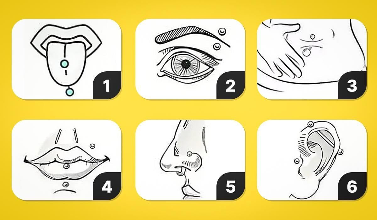 Какой пирсинг соответствует вашей личности: ожидайте неожиданных открытий