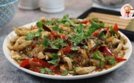 Курица с баклажанами в китайском стиле: быстро и вкусно