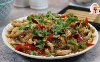 Курица с баклажанами в китайском стиле: быстро и вкусно