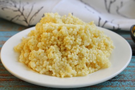 Вкусная молочная пшенная каша, запеченная в духовке