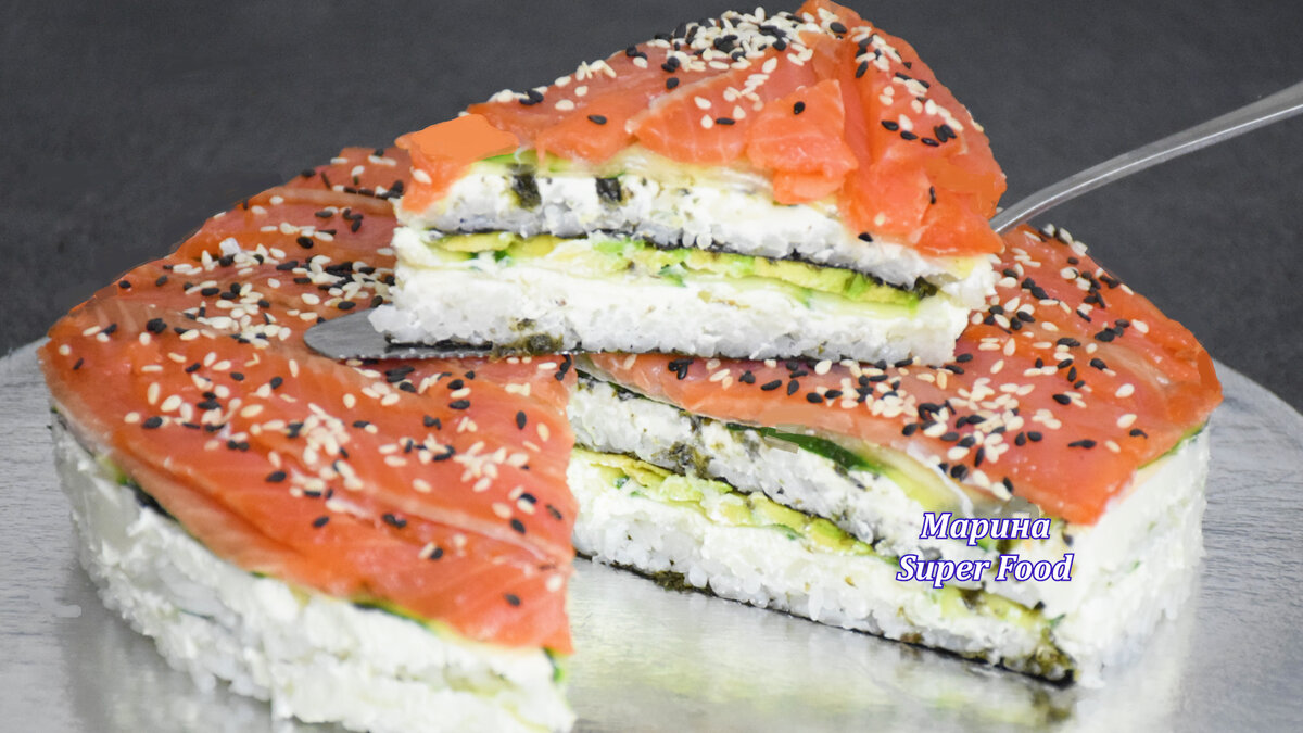 Необычный торт-суши: вкусный рецепт для праздника