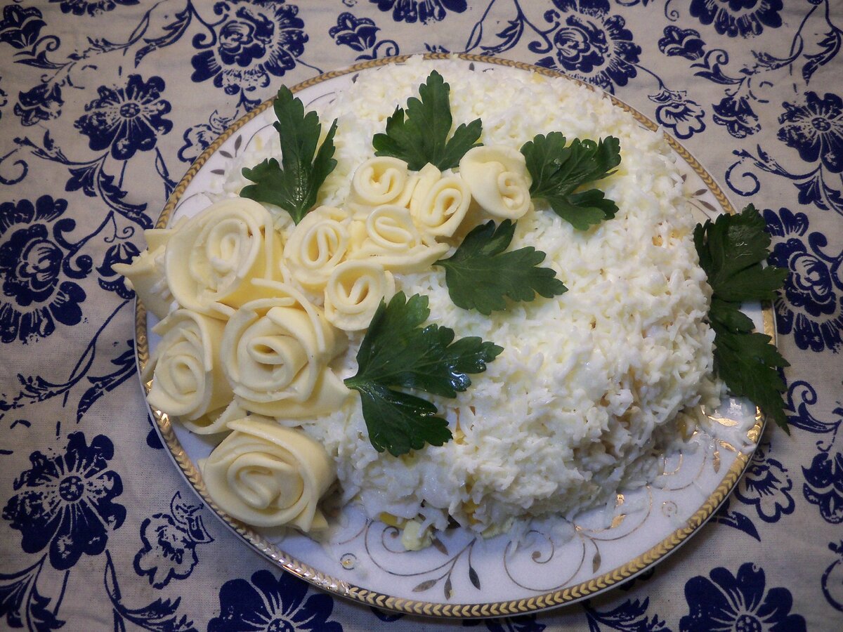 Нежный салат «Невеста» — легкость и вкус в каждой порции