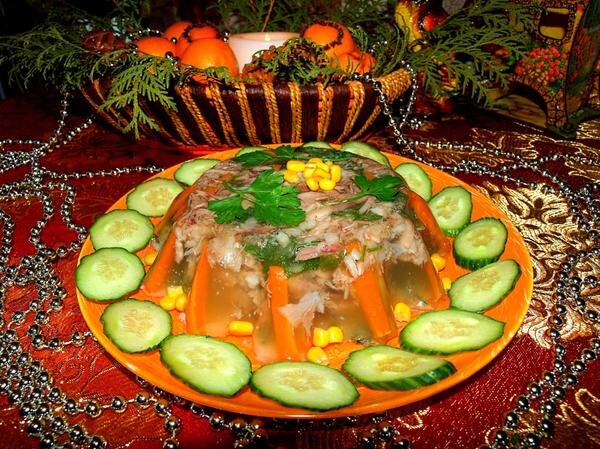 Волшебный холодец: новогодняя традиция без желатина