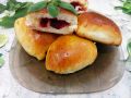 Вкусные пирожки со сливой из теста "Водолаз"