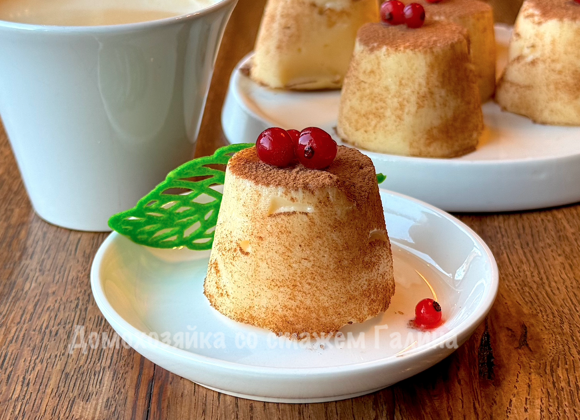 Вкусный десерт на основе молочного коктейля для ваших домашних праздников