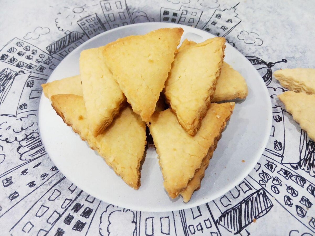 Волшебное рассыпчатое печенье с крахмалом