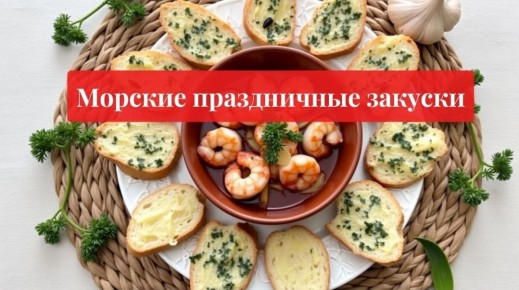 Морские угощения для новогодней ночи: три горячие закуски с креветками