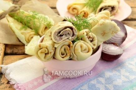 Вкусные блины с мясной начинкой: простой рецепт для любого праздника