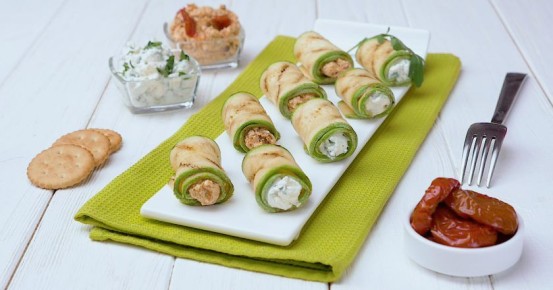 Кабачковые рулетики: простое лакомство для любого стола