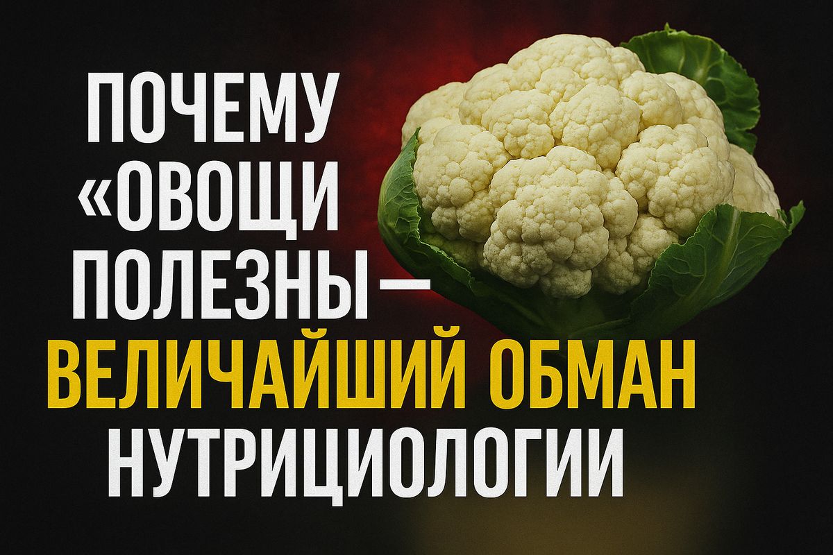 Овощи: миф о полезности и реальность угроз для здоровья