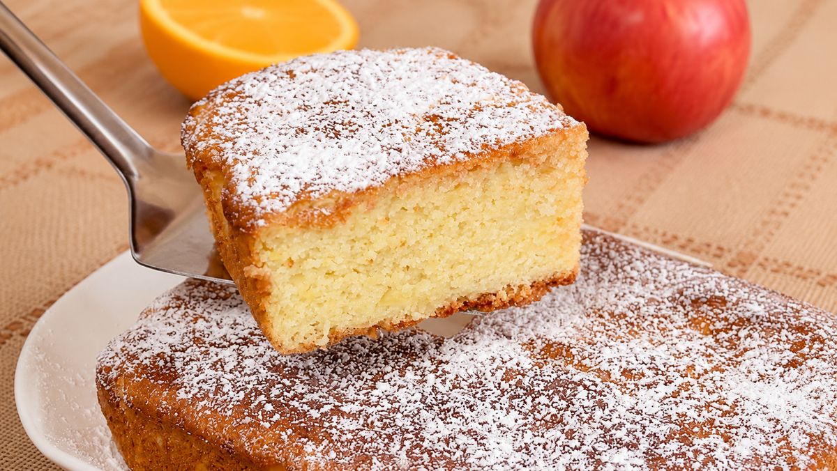 Сочный яблочно-апельсиновый пирог без лишних хлопот